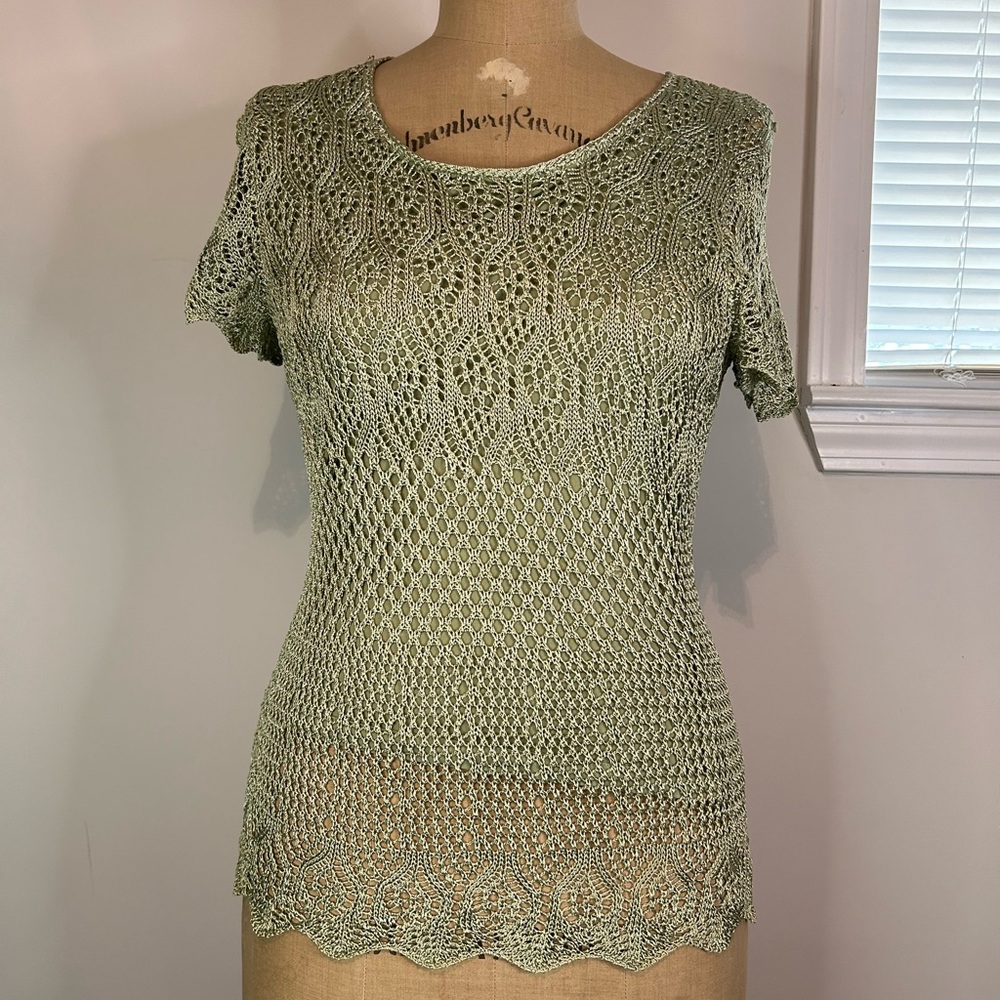 Emma and James crocheted blouse